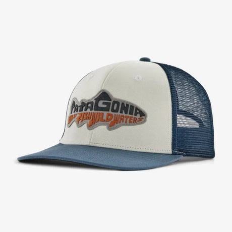 Sapca Patagonia Unisex Take A Stand Trucker Wild Waterline: Utility Blue