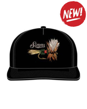 Sapca SIMMS Double Haul Cap Black Royal Wulff - One size