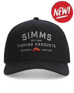 Sapca SIMMS Double Haul Trucker Black - One size