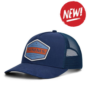 Sapca SIMMS Double Haul Trucker Selvedge Honor Badge - One