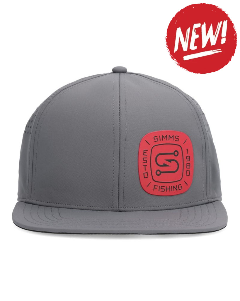 Sapca SIMMS Flatbill Cap Slate - One size (adjustable)