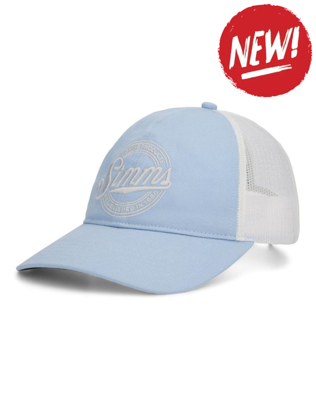 Sapca SIMMS Small Fit Trucker Steel Blue - One size