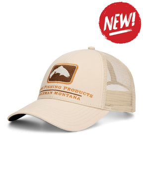 Sapca SIMMS Trout Icon Trucker Burnished Clay - One size