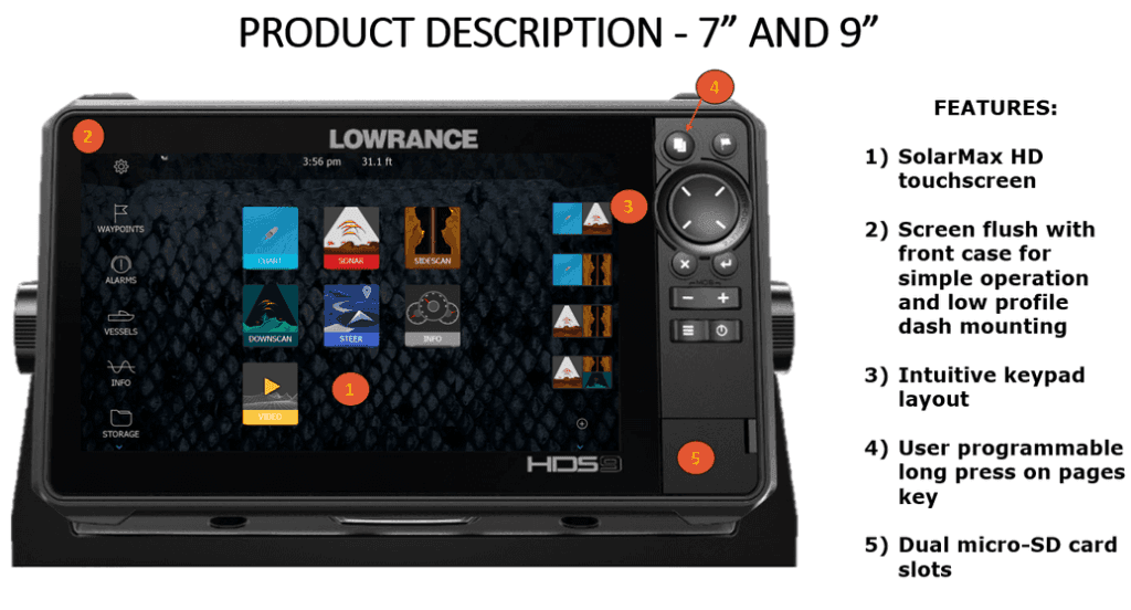 Lowrance Hds-9 Live Active Imaging Sonare