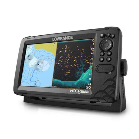 Sonar Lowrance Hook Reveal 9 Tripleshot Chirp Sidescan Downscan