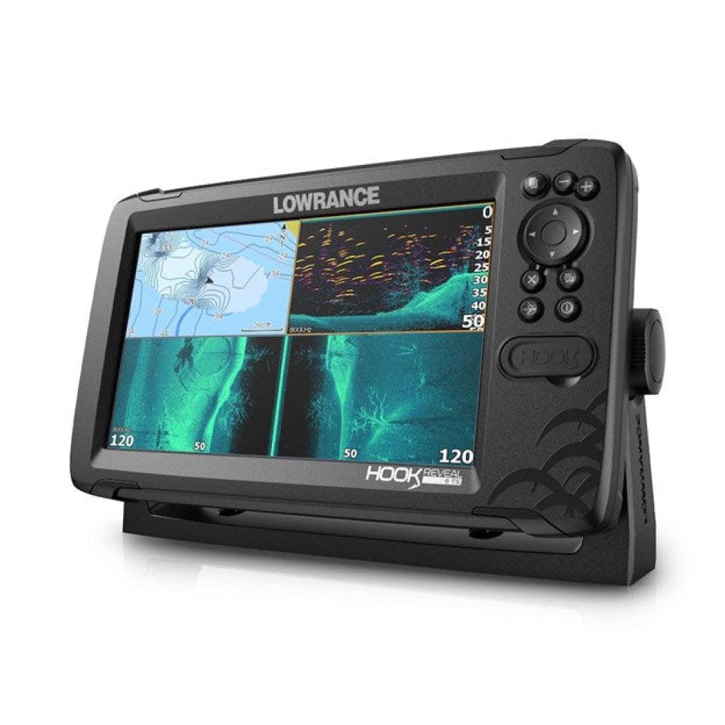 Sonar Lowrance Hook Reveal 9 Tripleshot Chirp Sidescan Downscan