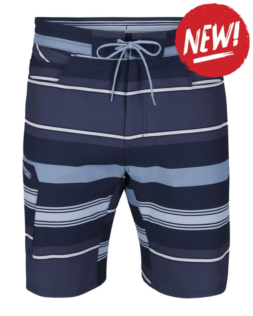 Sport SIMMS Seamount Board Short Huckleberry Stripe - 30W