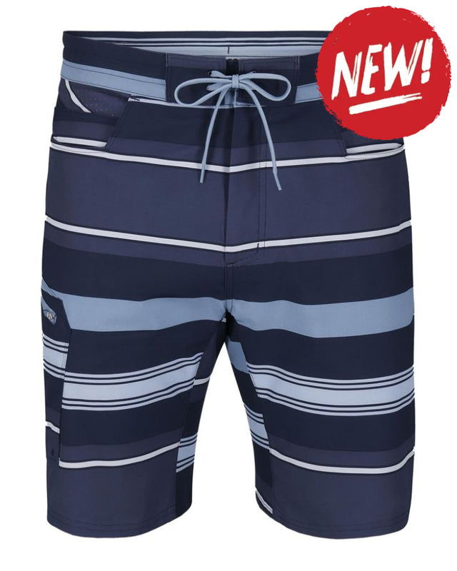 Sport SIMMS Seamount Board Short Huckleberry Stripe - 30W