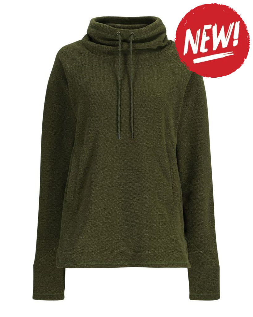 Sport SIMMS Women’s Rivershed Sweater Riffle Green Heather