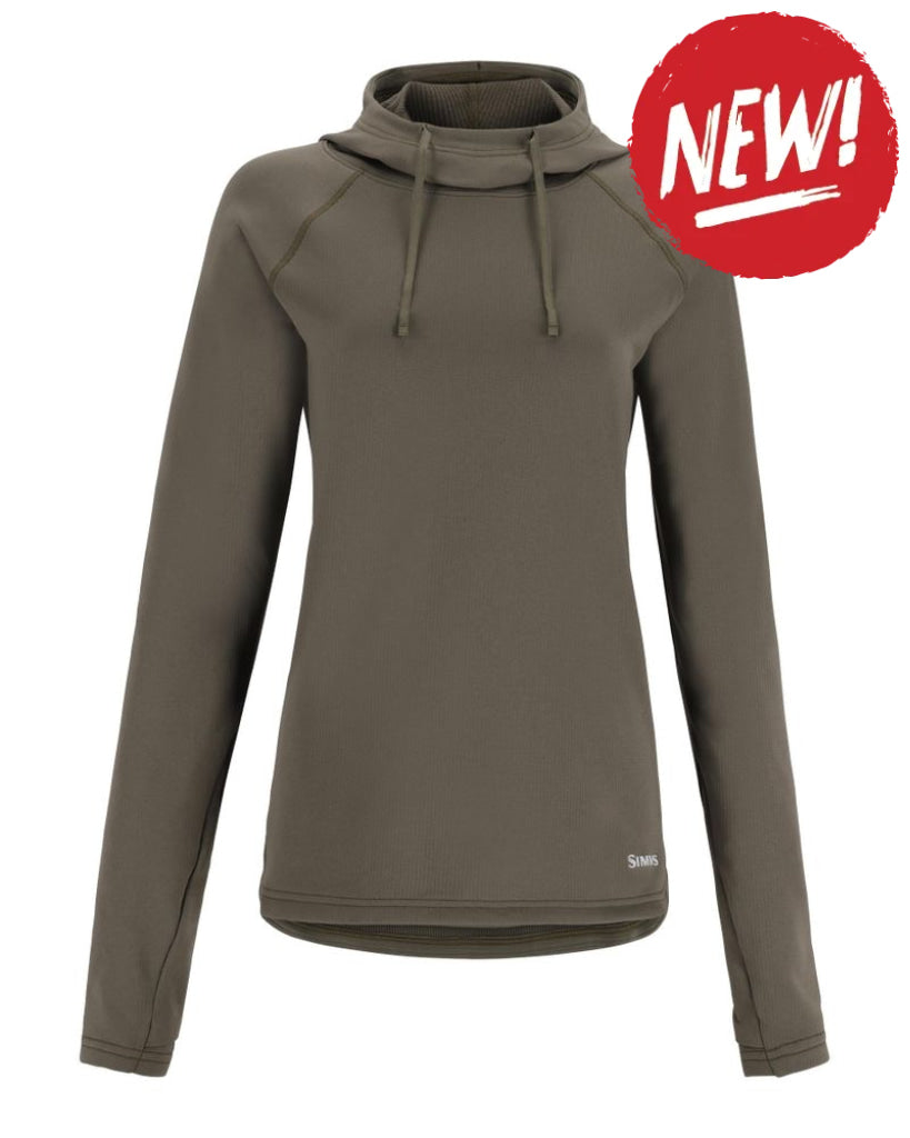 Stratificare SIMMS Womens Heavyweight Baselayer Hoody Loden