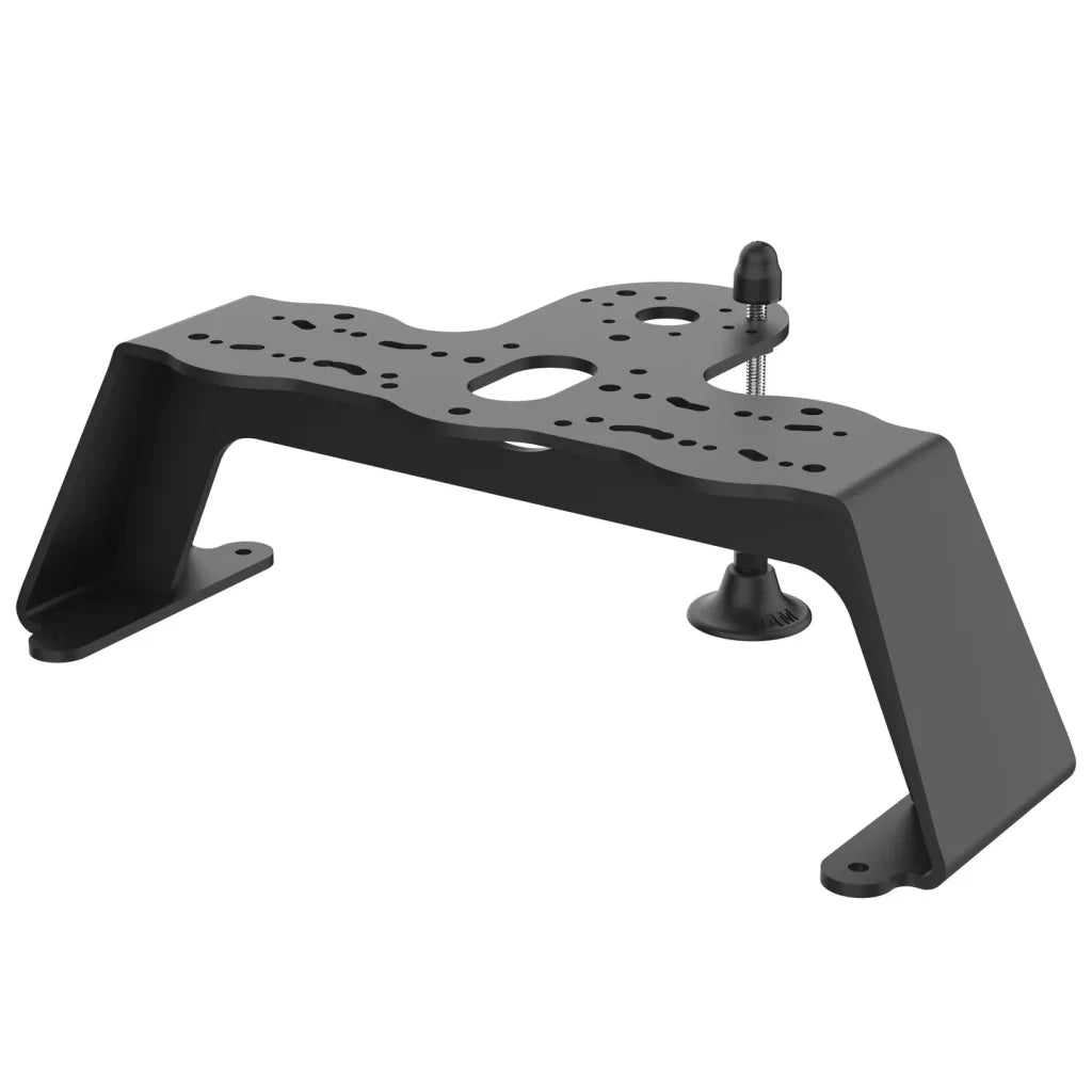 Suport RAM Heavy Duty pentru montare pe punte a sonarului.