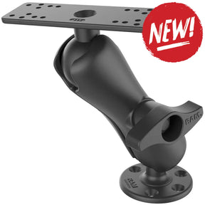 Suport Ram Mount Universal pentru sonare Garmin si Lowrance brat mediu