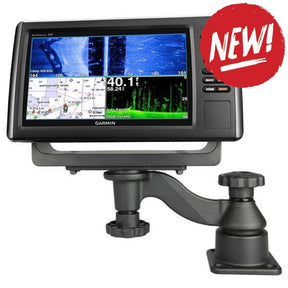 Suport sonar barca cu braț oscilant RAM orizontal de 15 cm