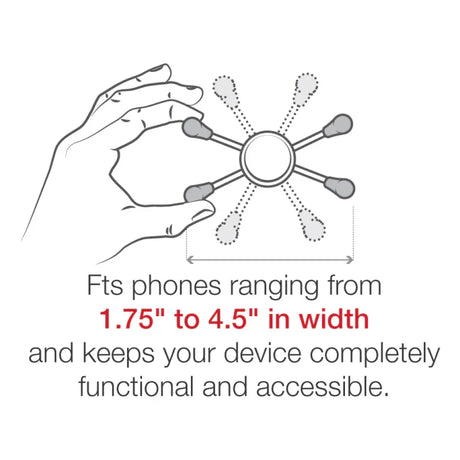 Suport Telefon Ram Tough-Claw 1’’ Ball X-Grip 5’’