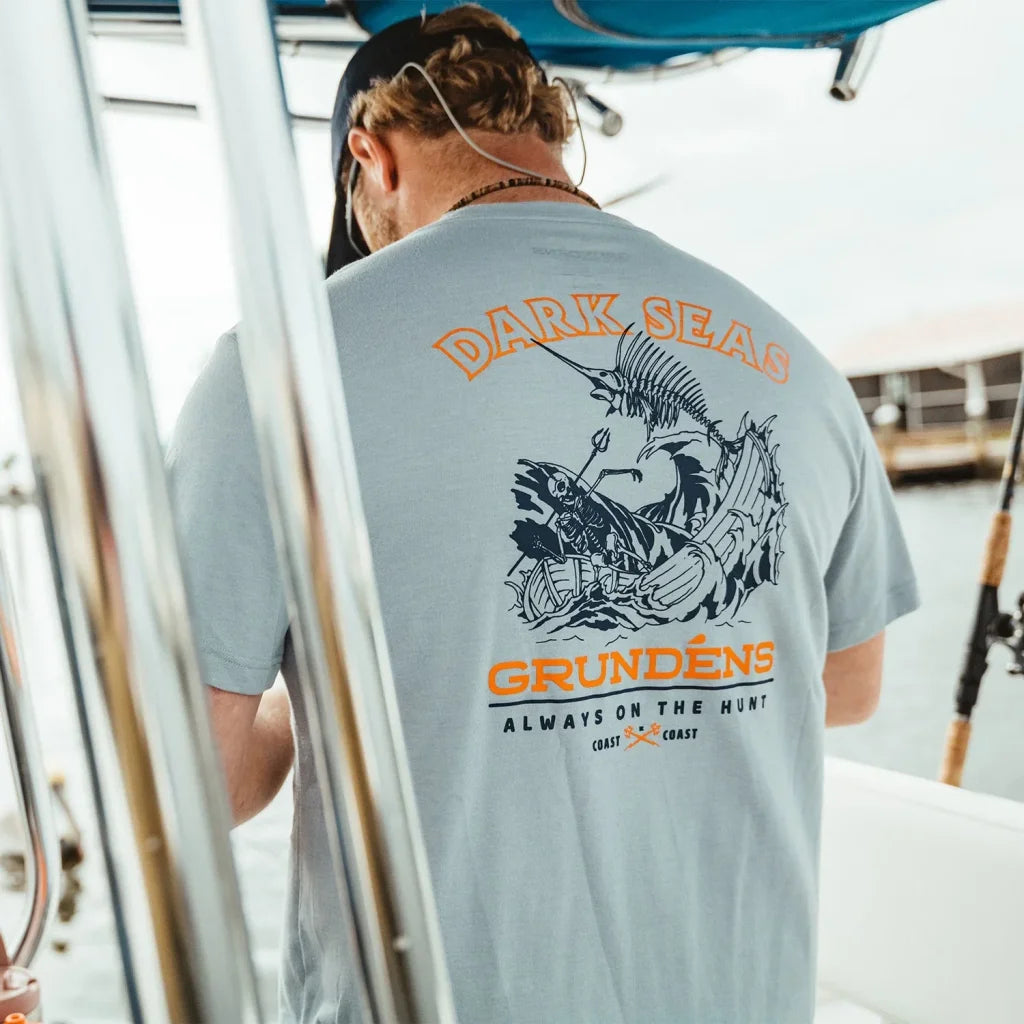 Tricou Grundens Dark Seas X Battlelines Ss