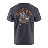 Tricou Grundens Dead Reckoning SS Heather Charcoal