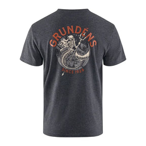 Tricou Grundens Dead Reckoning SS Heather Charcoal