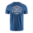 Tricou Grundens Fish Fearlessly SS Blue Abyss