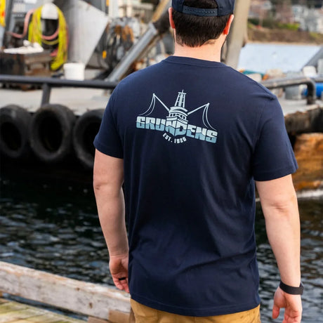 Tricou Grundens Logo Boat Ss