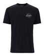 Tricou Simms Circle Lockup Black