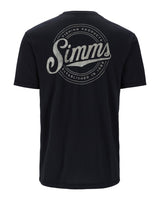 Tricou Simms Circle Lockup Black