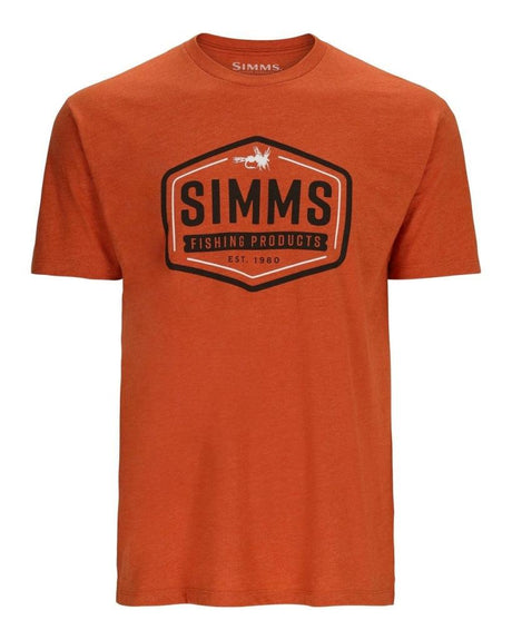 Tricou SIMMS Fly Patch Adobe Heather
