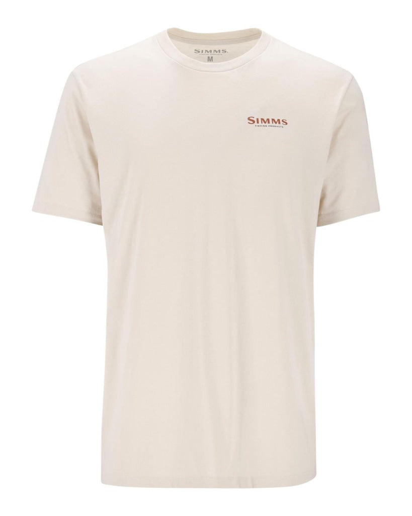Tricou Simms Let It Fly Natural