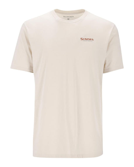 Tricou Simms Let It Fly Natural