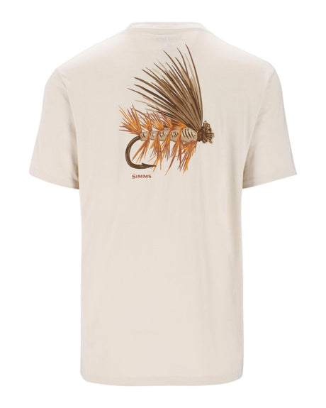 Tricou Simms Let It Fly Natural