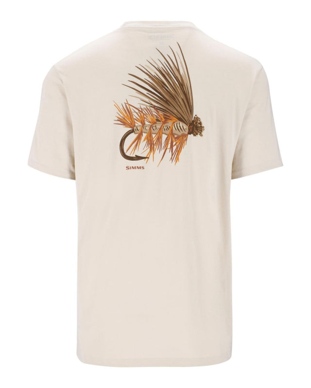 Tricou Simms Let It Fly Natural