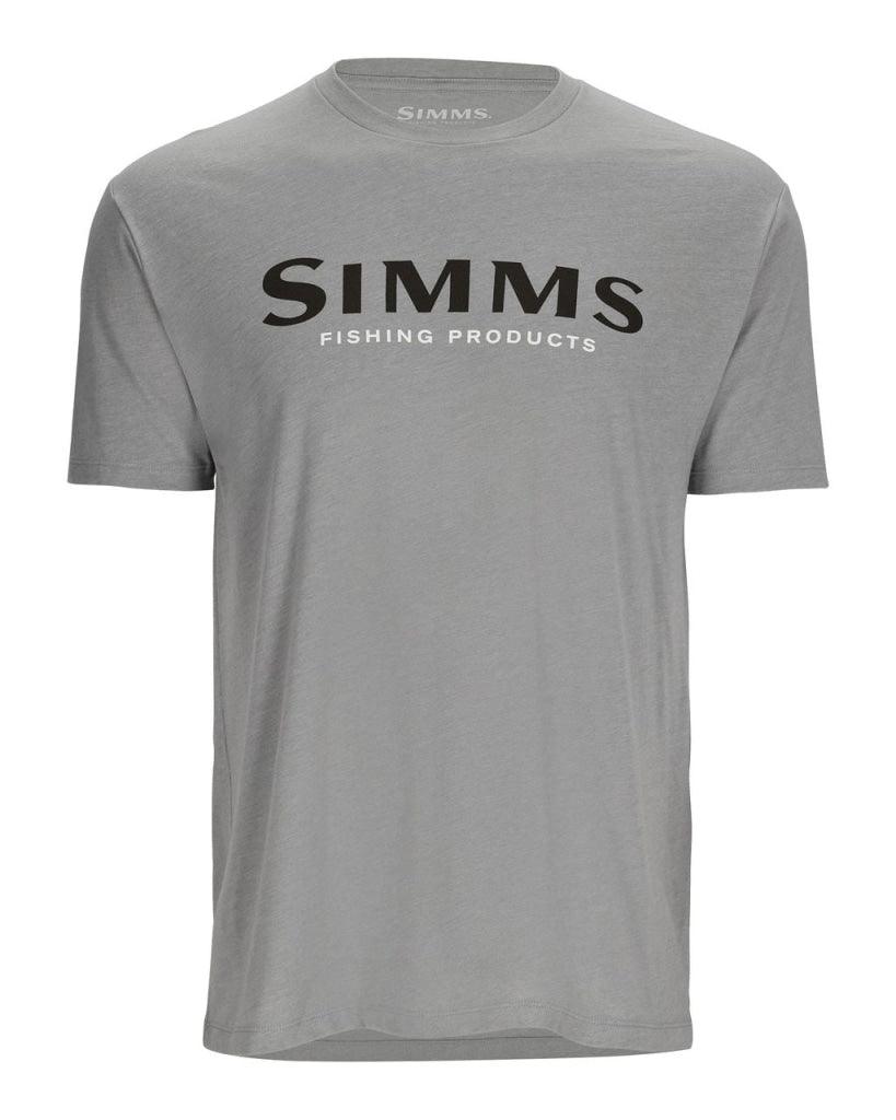 Tricou SIMMS Logo Cinder Heather