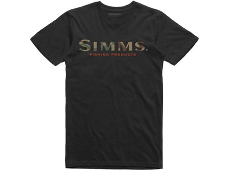 Tricou Simms Logo T-Shirt Black