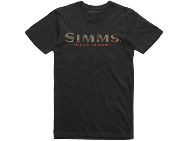 Tricou Simms Logo T-Shirt Black