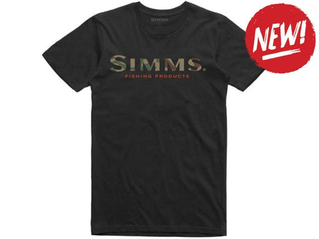 Tricou Simms Logo T-Shirt Black