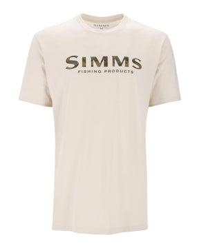 Tricou Simms Shroud Fill Logo Natural