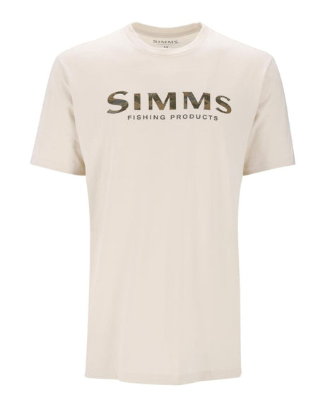 Tricou Simms Shroud Fill Logo Natural