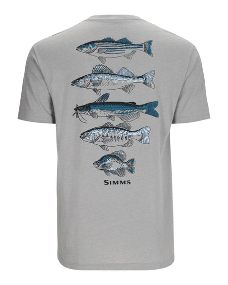 Tricou SIMMS Species Cinder Heather