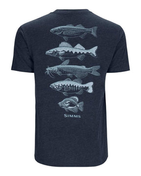 Tricou SIMMS Species Navy Heather S