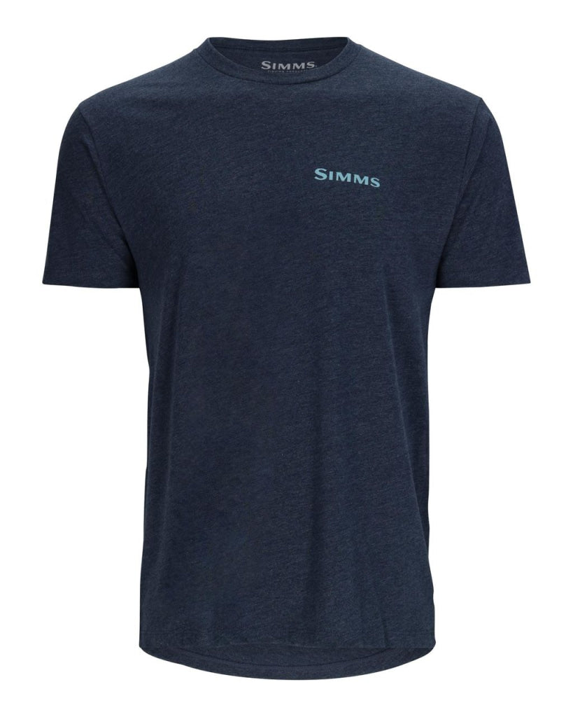Tricou SIMMS Species Navy Heather S