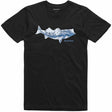 Tricou Simms Striper Bay Fill T-Shirt Black