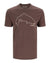 Tricou Simms Trout Outline Brown Heather