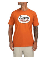 Tricou Simms Trout Wander T-Shirt Adobe Heather