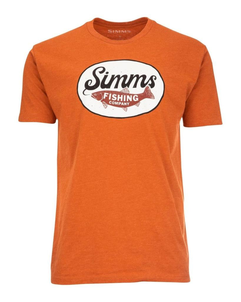 Tricou Simms Trout Wander T-Shirt Adobe Heather
