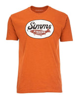 Tricou Simms Trout Wander T-Shirt Adobe Heather