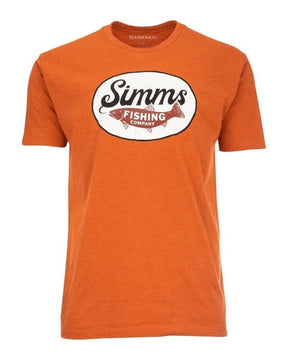 Tricou Simms Trout Wander T-Shirt Adobe Heather