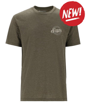 Tricouri SIMMS Circle Lockup T-Shirt Military Heather - S