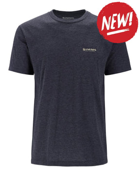 Tricouri SIMMS Classic Tackle T-Shirt Navy Heather - S
