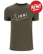 Tricouri SIMMS Simms Hook & Loop T-Shirt Military Heather