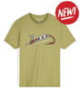 Tricouri SIMMS Simms Hook & Loop T-Shirt Tent Green - S