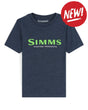 Tricouri SIMMS Kids Logo T-Shirt Harbor Blue - S - TSHIRT